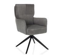 TARUGO - Chaise rembourrée Gris