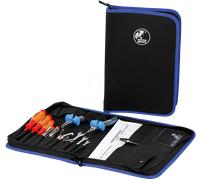 TASCHE 5800 - Étui avec fermeture éclair Polytex, 17 pochettes