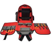 Sac à dos d'outillage C.K Magma pour les techniciens, non équipé grand arrangement de 31 poches & boucles différentes (MA2631)