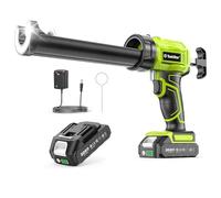Taskstar Pistolet Silicone Electrique Compatible avec Makita-18V Batteries, Pistolet Mastic Electrique avec 1x 2000mAh Batterie pour 280-300ML, Poussée de 300 kg,Facile à Utiliser