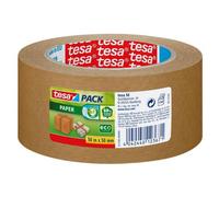 tesa Ruban adhésif colis tesapack STRONG PAPER – 50 m x 50 mm – marron – 1 rlx
