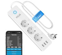 NOUS A5 prise intelligente Tasmota 15A/mesure/3xSchuko/3xUSB (A5T)