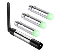 Tasofac DMX Kit émetteur et récepteur sans fil avec 1 émetteur et 3 récepteurs, émetteur sans fil DMX512 avec bloc d'alimentation, 126 canaux, transmission en temps réel pour scène, KTV, mariage et