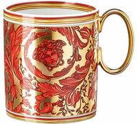 Tasse à anse Rosenthal Versace « Medusa Garland Red », porcelaine, 300 ml, 19335-409958-15505