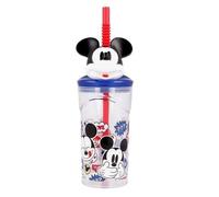 Tasse À Boire - Mickey Mouse - 360 Ml - Figurine 3d - Pvc - Non Compatible Lave-Vaisselle