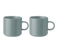 Tasse à café 200 ml, set de 2 pc, vert poudré, grès, Stelton