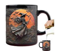 Tasse à café 325 ml Motif sorcière Tasse à eau froide