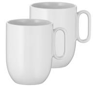 Tasse à café BARISTA 380 ml, set de 2 pc, blanc, porcelaine, WMF