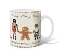 Tasse à café casse-noisette en céramique avec poignée - Cadeau pour amis, famille, collègues, amoureux, personnes âgées - 325 ml
