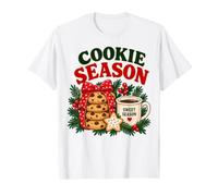 Tasse à café « Cookie Season Christmas Baking Cookies and Cozy Coffee » T-Shirt