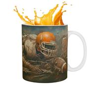 Tasse à café de football, tasse de football américain Tasse de sport de | Tasse à café pour la décoration de bureau, la décoration de la maison 37