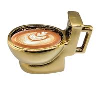 Tasse à café de toilette, tasse de toilette en céramique 12 oz cacop ne nouveauté tasse de toilette tasse de café tasse de boisson avec caca caché à l'intérieur du bâillon cadeau pour farce avril