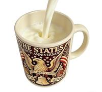 Tasse à café en céramique - 400 ml 2D Heat Retention, Beverage Cup with Conserving Temperature, Versatile Drinkware with Serving, Sturdy Design, High-Quality Material for Tea, Coffee, Milk, Chocolat