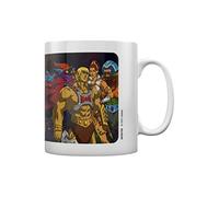 Tasse à café en céramique avec personnages des Masters of the Universe - 315 ml - Passe au lave-vaisselle et au micro-ondes - Produit sous licence officielle