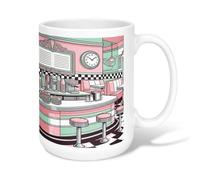 Tasse à café en céramique avec poignée, idéale pour les amis, la famille, les collègues, les enseignants, les couples, les employés, 425,2 g