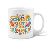 Tasse à café en céramique motif soleil espiègle pastèque, crème glacée, jaune d'été fantaisie, tasse de travail avec poignée, idéale pour les amis, la famille, les amoureux, les personnes âgées, les
