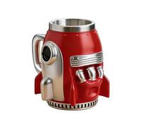 Tasse à café en forme de fusée - Bouteille isotherme avec motif spatial | Tasses cool pour femmes - Accessoire cadeau unique pour les amateurs de avec hommes, petit ami, lait, jus, bière
