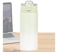 Tasse à café isotherme en acier inoxydable | Gobelet isotherme sous vide en acier inoxydable de 550 ml | Gobelet à paille sous vide de qualité alimentaire pour , voiture, camping,