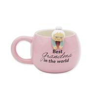 Tasse à café pour grand-mère | Tasse mignonne pour grand-mère I Tasse XXL d'environ 450 ml I Tasse à café mignonne