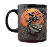 Tasse à café sorcière 325 ml | Tasse en céramique pour le thé, le brunch, le matin, le dortoir, la cafétéria, la salle de pause, le lieu de travail