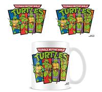 Tasse à café Tortues Ninja Teenage Mutant (personnage classique) 325 ml Grande tasse dans une boîte cadeau de présentation. Tasses en céramique pour femme. Tasse blanche Tortue Ninja. Tasse à thé TMNT