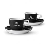 Tasse à cappuccino Café Royal 18 vec sous-tasses - par 2