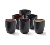 Bitz Tasses à espresso Bitz lot de 6 Noir