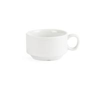 Tasse à expresso empilable blanche Olympia - Boite de 12