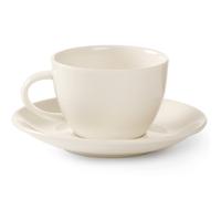Tasse à expresso en porcelaine avec soucoupe, diamètre 80 ml (110 mm), lot de 6