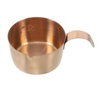 Tasse à Mesurer Expresso en Acier Inoxydable 80ml Bec Verseur | Petit Pichet pour Lait, Échelle Précise, Versement Contrôlé, Nettoyage Facile, Usage Maison et Lattes