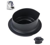 Tasse à Mesurer pour Thermomix TM6 TM5,Couvercle du Gobelet Doseur TM5TM6 | avec Graduation 100ml et 50ml pour Gobelet Soseur Thermomix, Verre Doseur Alimentaire Accessoires pour Thermomix