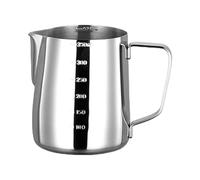 Tasse à mousser, acier inoxydable, 350ML 304 SCALE INSI, 350ML B | Pichet à mousser le café pour les cafés en plein air ou à la maison, adapté à l ' art du latte facile et à la