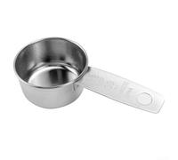 Tasse à sauce en acier inoxydable de 30 ml pour steak, ketchup et vinaigrette, passe au micro-ondes, avec design compact pour cuisine, argent, 9,1 x 4,2 x 2,6 cm