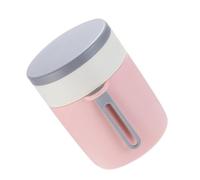 Tasse à Soupe Isotherme 450ml Couvercle en Acier Inoxydable | Format Rond Facile à Glisser Petit Paquet, pour Lait Chaud, Boissons Chaudes, Porridge, Bureau ou École