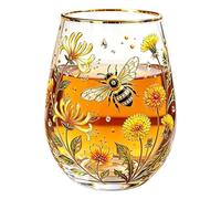 Tasse à thé avec motifs floraux, tasse esthétique avec relief de 410 ml - Pour café en verre transparent élégant, convient pour les femmes les matins cappuccino, latte, boisson, céréales, cocktails