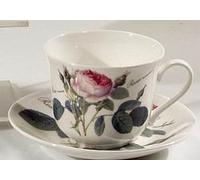 Tasse à thé/déjeuner Redouté Rose