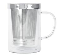Tasse a the double paroi 0,4 l Verbena avec infuseur - filtre dévissable