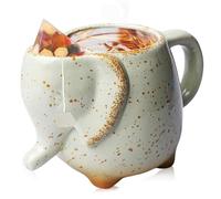 Tasse à thé éléphant, tasse à café, tasse à thé, tasse à café éléphant, tasse en céramique, pour les amoureux des animaux, gobelet pour buveur de thé et de café, jus, eau, soupe, vin, whisky