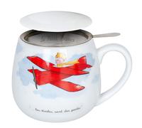 Tasse à thé en porcelaine avec filtre Könitz Le Petit Prince (Avion FR)
