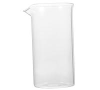 Tasse à Thé en Verre 350ml, Accessoire pour Cafetière à Piston | Verre, Pièce de Rechange Légère et Résistante à L’usure, pour Café Chaud et Boissons Chaudes