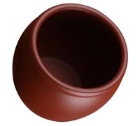 Tasse à Thé Gongfu Ronde en Argile Violette, Style Rétro Classique | Surface Lisse, Format Compact, Usage Polyvalent pour Thé Fleuri, Pu-erh, Maison, Réception et Salon