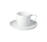 Tasse à thé & sous-tasse Porcelino White