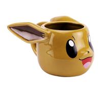 ABYSTYLE - POKÉMON Mug 3D Évoli - Produit Officiel - Tasse Céramique Relief Haute Qualité 460 ml Collection Fan Anime G adeau Pop Culture