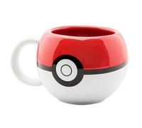 ABYSTYLE - Mug 3D POKÉMON Pokéball - Produit Officiel - 500 ml - Céramique Haute Qualité - Mug Sphère Collector