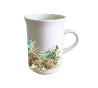 Tasse allongée pour le thé en céramique by Cbkreation Blanc G