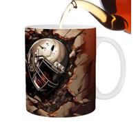 Tasse amusante de football, tasse à café, tasse de sport, American States | Tasse à café pour décoration d'intérieur, bureau, étagère, grotte d'hommes, bar de sport, salle de jeux 35