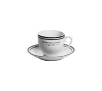 Tasse avec soucoupe Bistrot 9 cl (lot de 6)