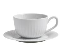 Tasse avec soucoupe HAMMERSHOI 250 ml, blanc, Kähler