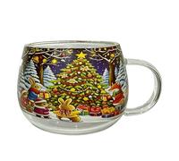 Tasse cadeau chauffeur de bus - 300 ml | Tasses à café en céramique avec motif de Noël, maison, cuisine | Tasses à café en porcelaine pour les boissons de vacances, le thé, les boissons chaudes ou