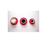 Olympia Tasses à cappuccino en porcelaine Rouge 340 ml - Lot de 12